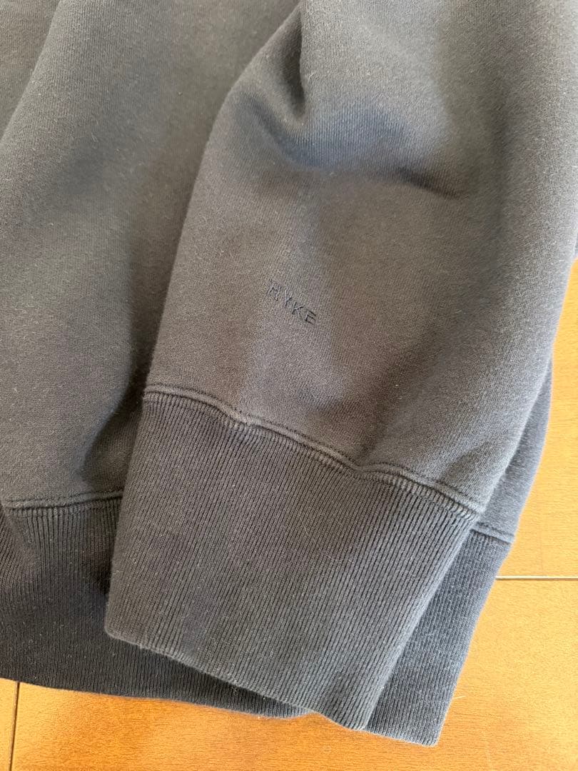 HYKE SWEAT SHIRT スウェット クルー