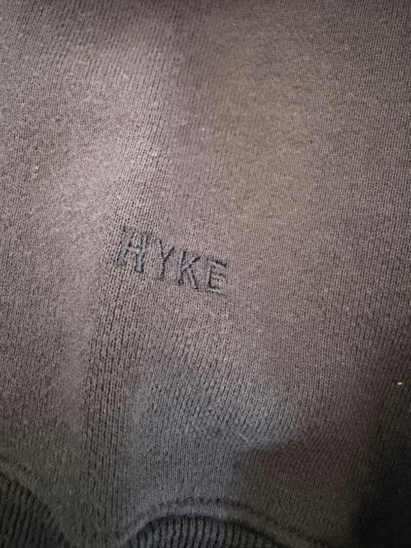 HYKE SWEAT SHIRT スウェット クルー