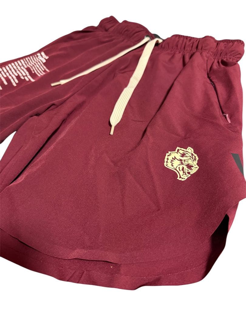 ダルクスポーツ　darksport 希少　バーガンディ ショートパンツ