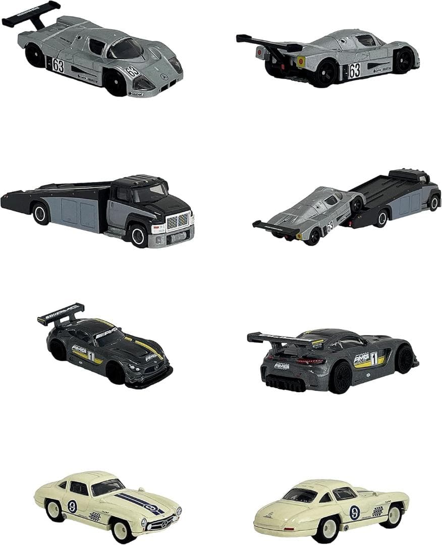 Hot Wheels Mercedes-Benz 4台セット【新品】