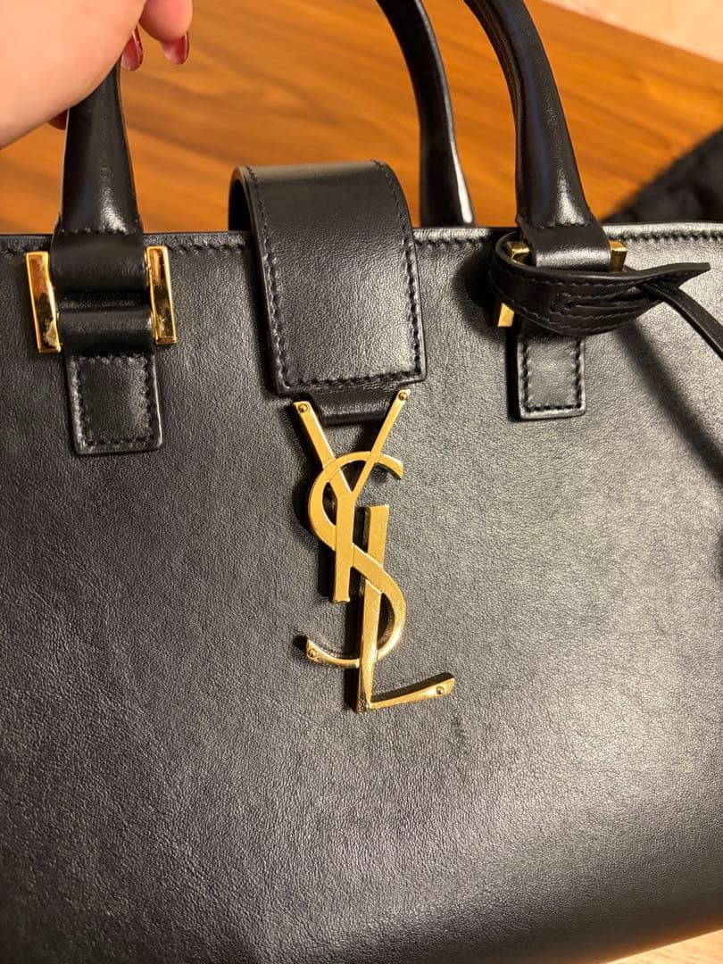 SAINT LAURENT ベイビーカバス　ハンドバッグ