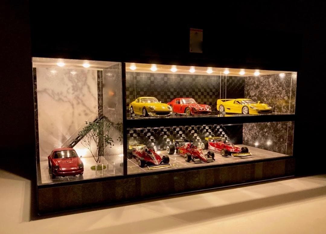 nickオーダー品・ 3層式・ディスプレーBOX / ネオジオラマ