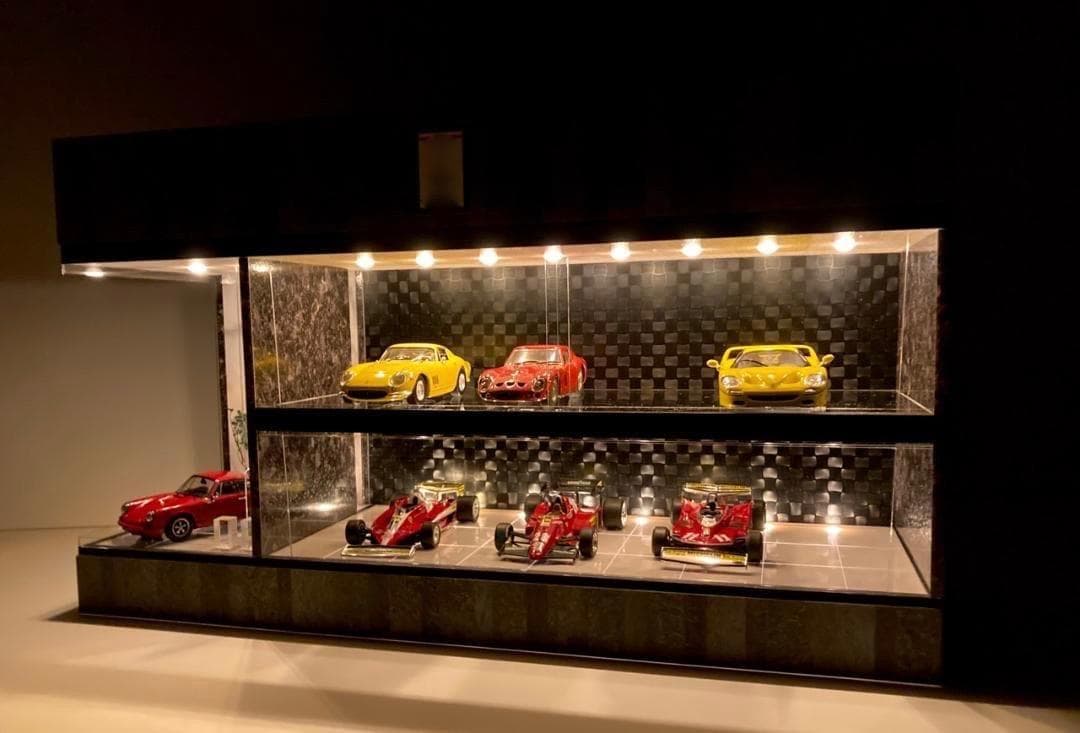 nickオーダー品・ 3層式・ディスプレーBOX / ネオジオラマ