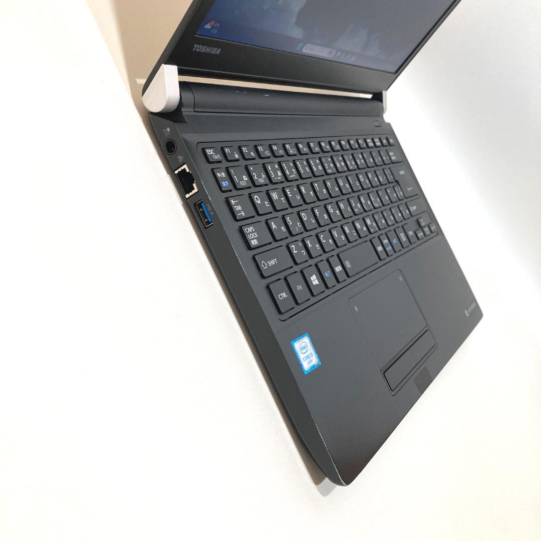 初心者向け✨快適i3・大容量SSD✨黒✨すぐ使えるノートパソコン◇T417-2