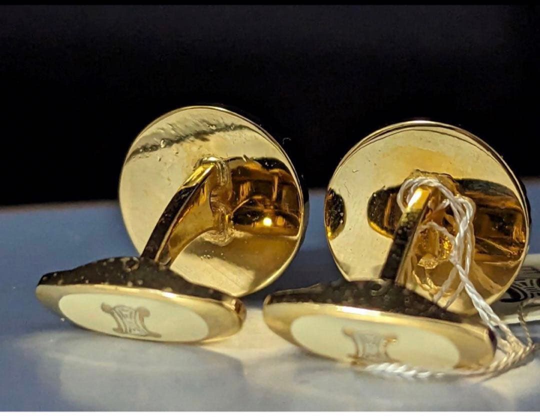 ◇ CELINE カフス　No.1568