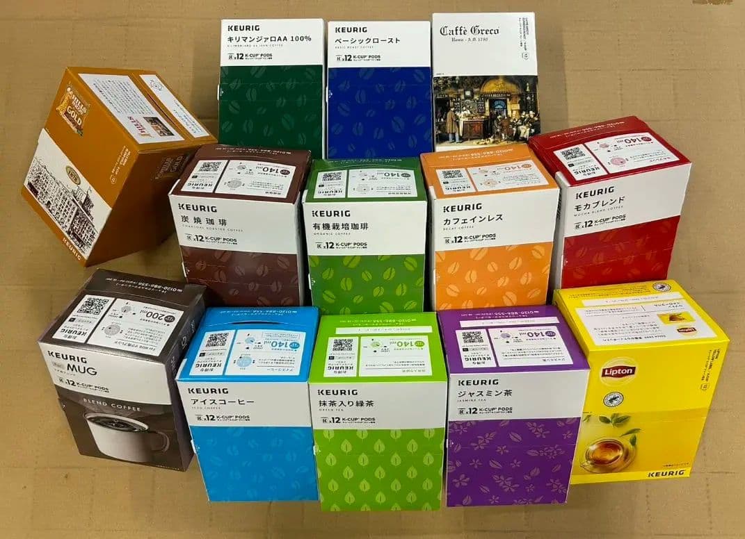 お買い得商品～キューリグ Kカップ KEURIG K-CUP 選べる8箱セット