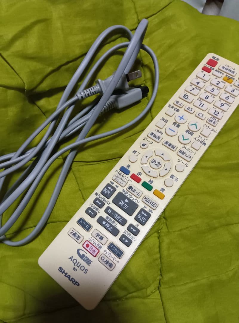 SHARP AQUOSブルーレイ BD-WW1200 HDD新同品交換