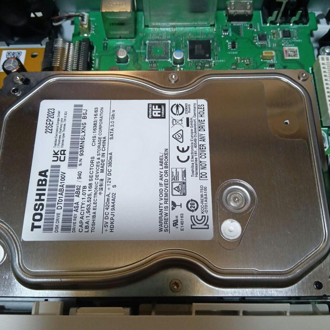 SHARP AQUOSブルーレイ BD-WW1200 HDD新同品交換