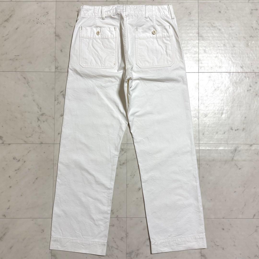 RRL ダブルアールエル チノパン コットン ボタンフライ ホワイト 30×30
