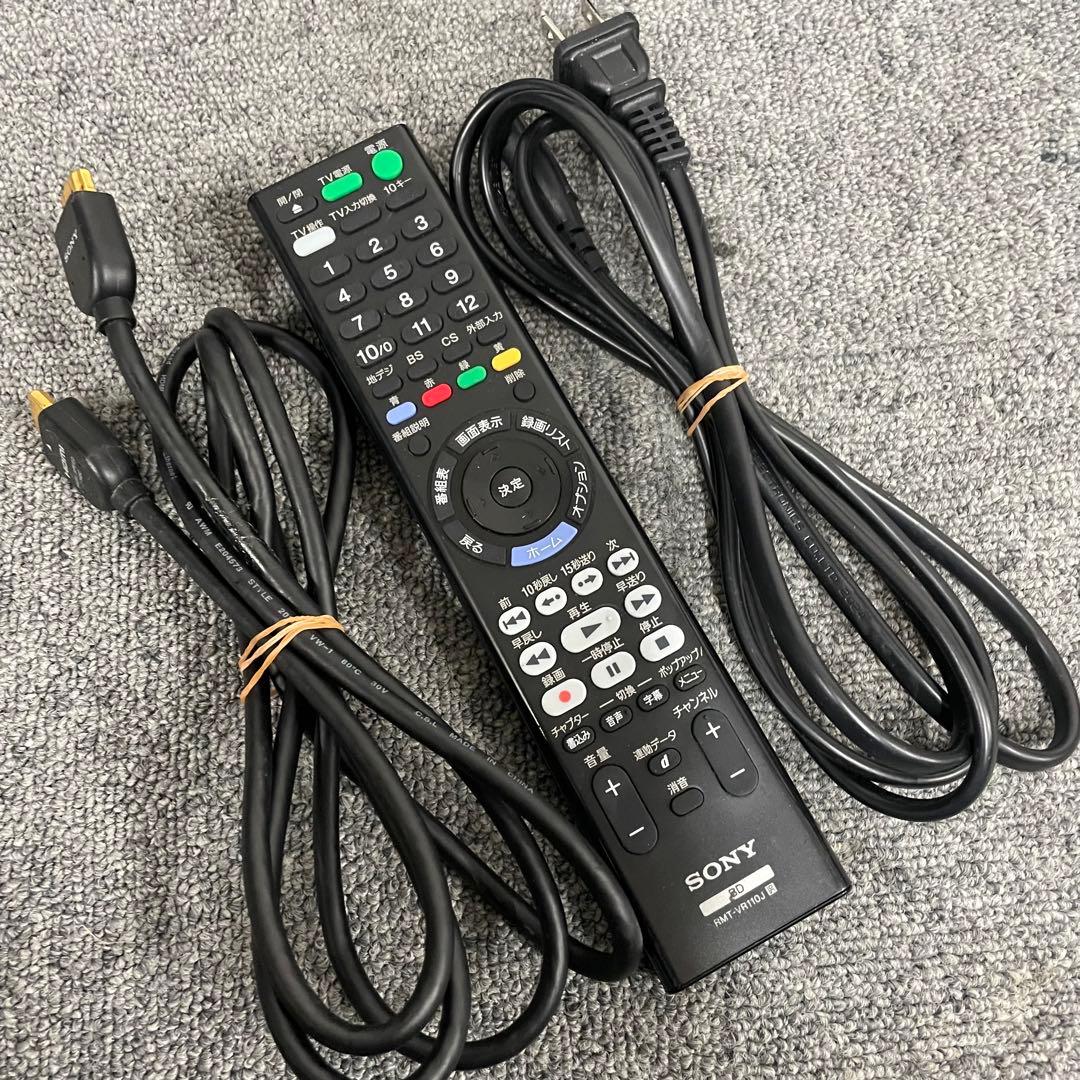 動作品 SONY BDZ-FW2000 ブルーレイレコーダー 2019年製