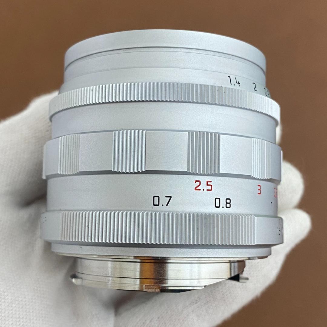 Summilux M50mm f1.4 Silver 復刻 11714 保証付き
