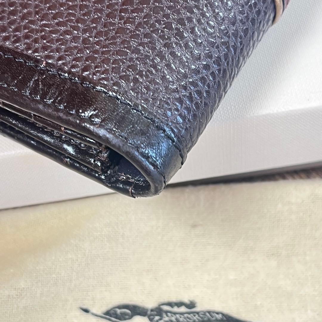 Burberry ブラウン長財布　箱付き