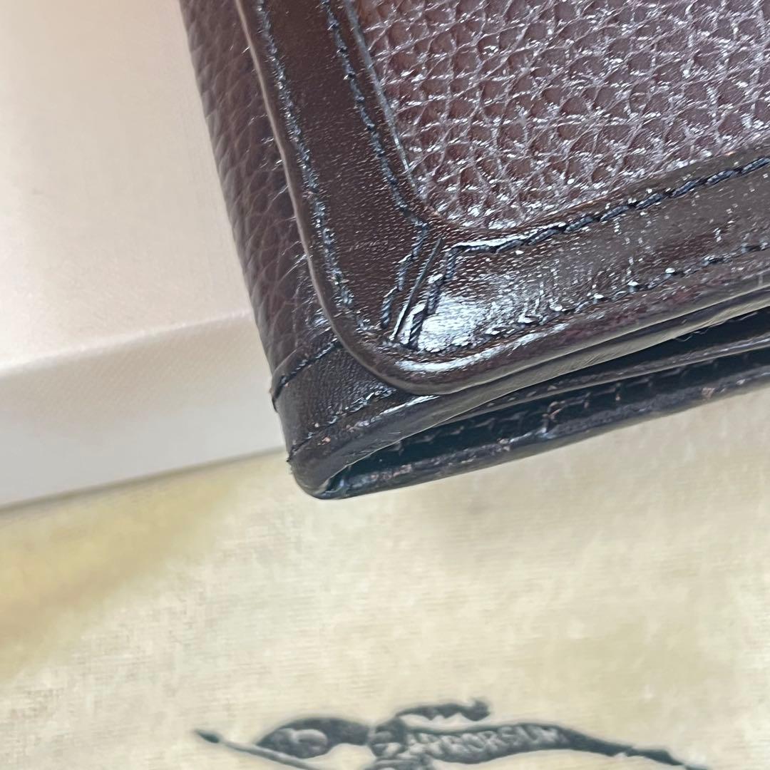 Burberry ブラウン長財布　箱付き