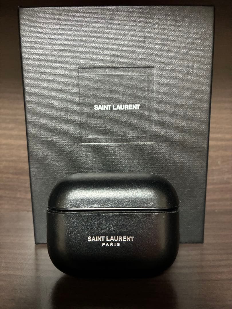 【寿司打】SAINT LAURENT イヤホンケース ブラック
