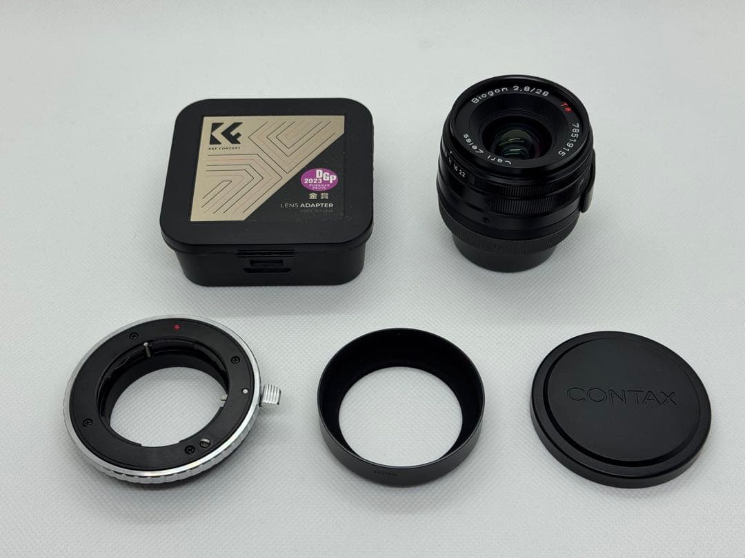 【希少】CONTAX Biogon T* 28mm F2.8 G