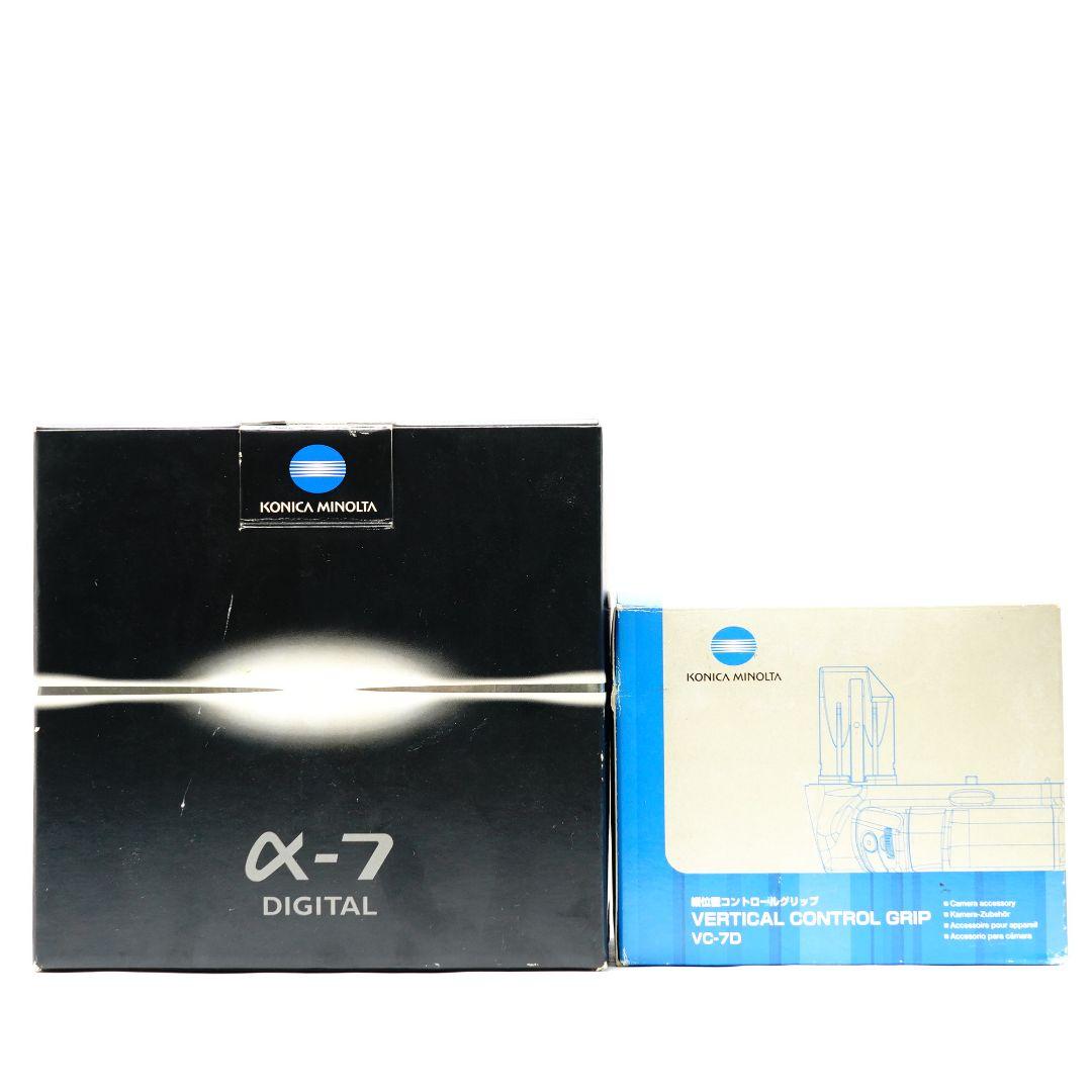 ✨極美品✨ KONICA MINOLTA α-7 DIGITAL