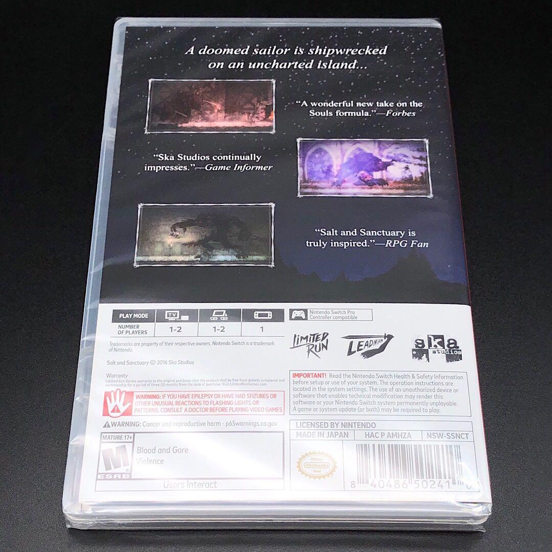 Salt and Sanctuary ソルトアンドサンクチュアリ switch
