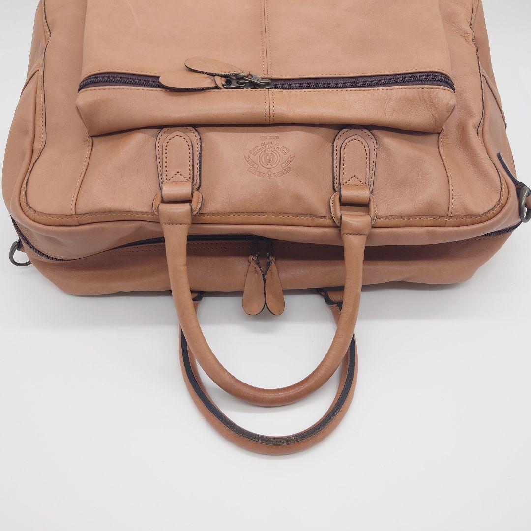 【希少】ポーター　セルビーノ　2WAY ボストンバッグ　ブラウン　レザーバッグ