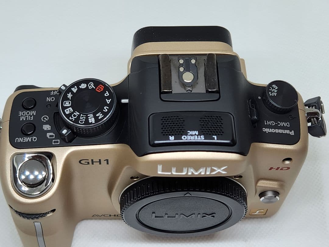 bassyLUMIX GH1 ゴールド AVCHD ミラーレスカメラ 美品