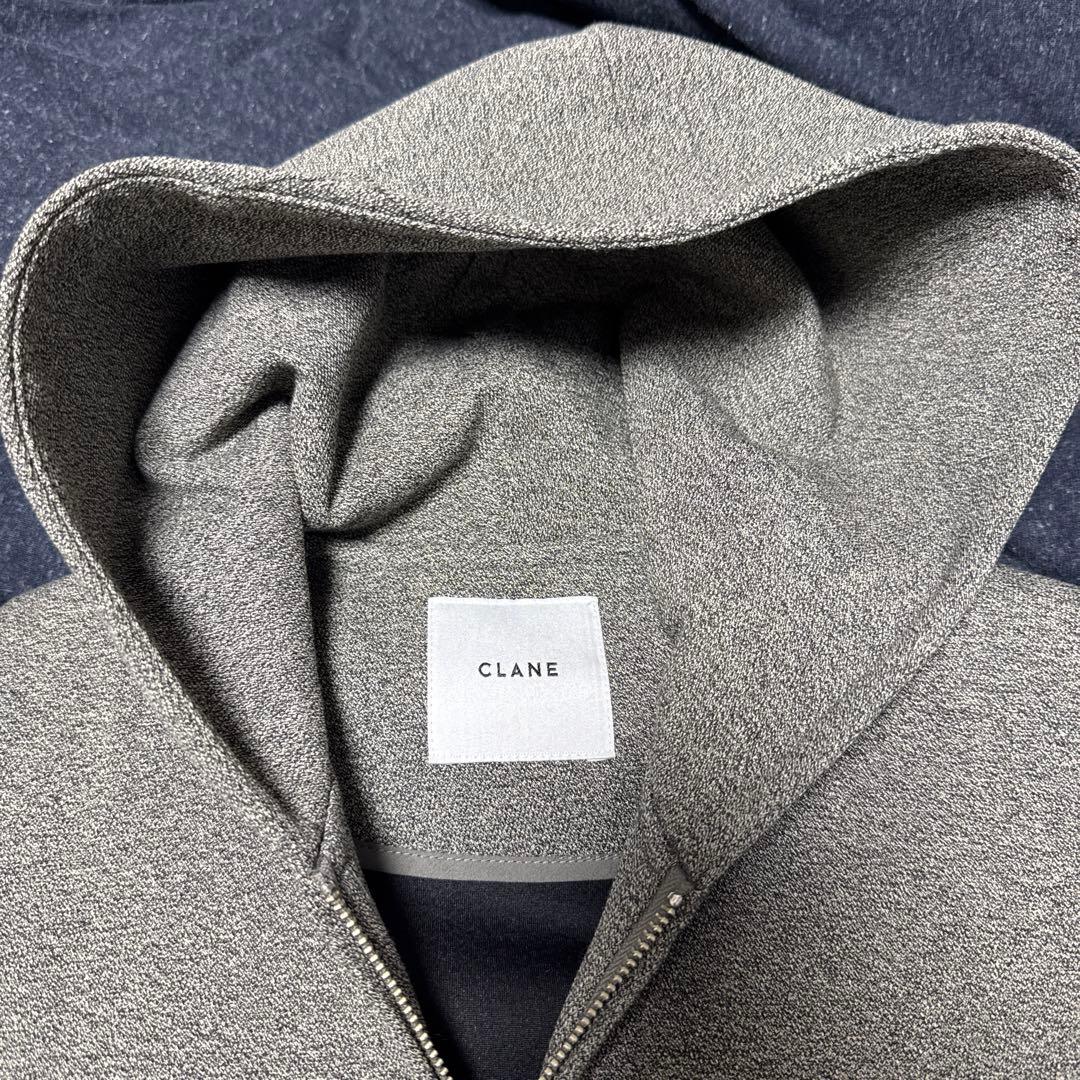 【25AW】【美品】CLANE クラネ ボンディングジップフーディー
