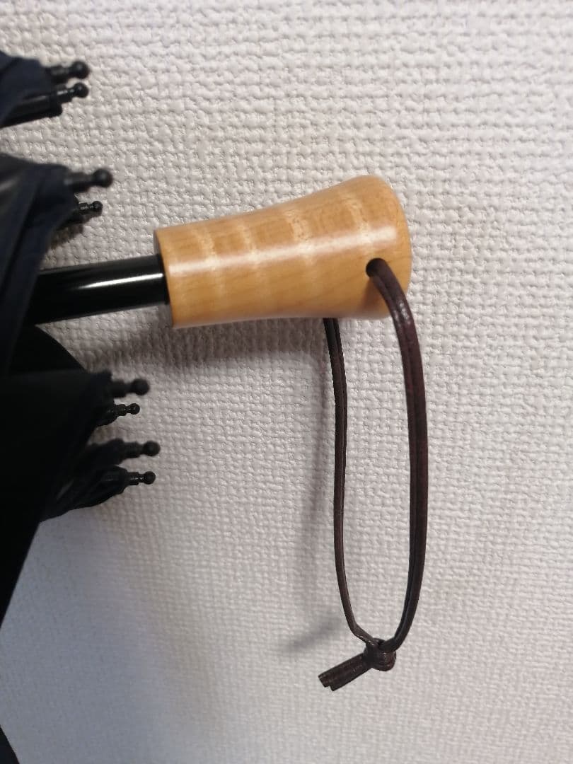 サンバリア100 折りたたみ日傘 2段折り 無地 ネイビー