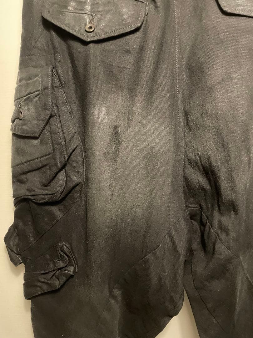 JULIUS 25ss ユリウス ガスマスク トラウザー パンツ ブラック