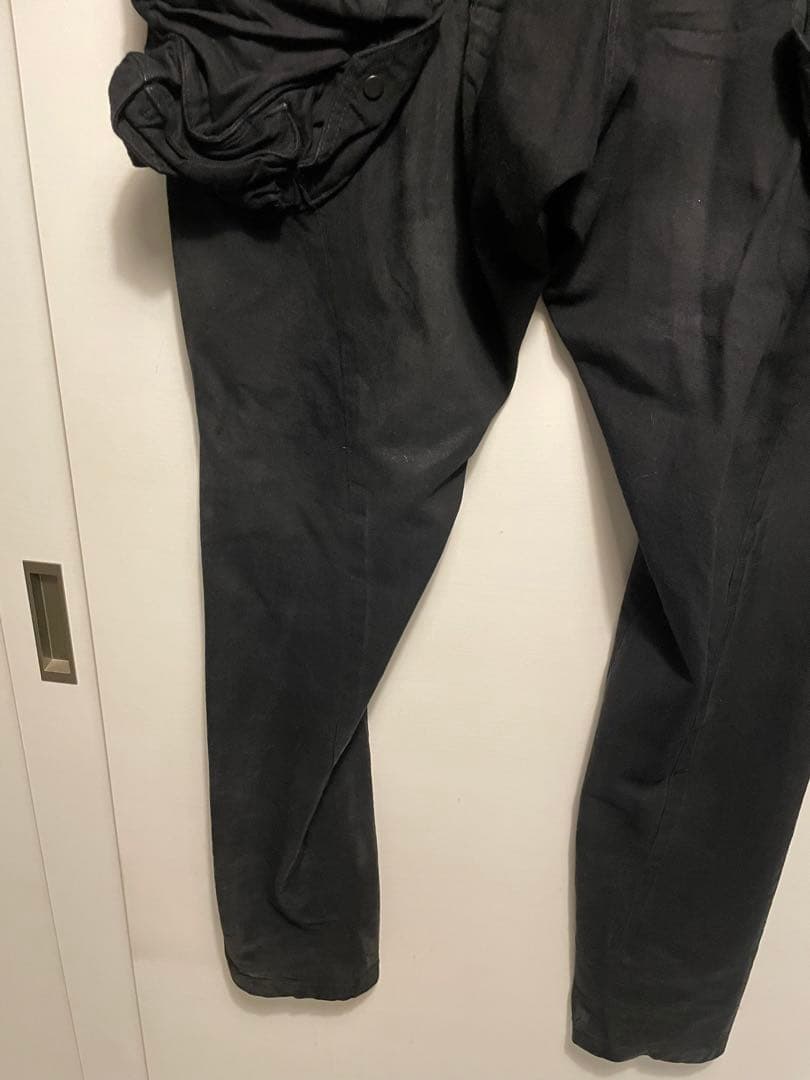 JULIUS 25ss ユリウス ガスマスク トラウザー パンツ ブラック