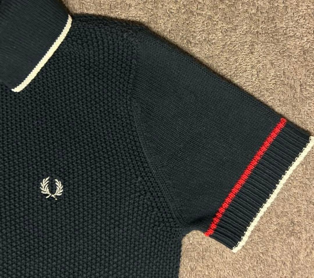 フレッドペリー ニットポロ
