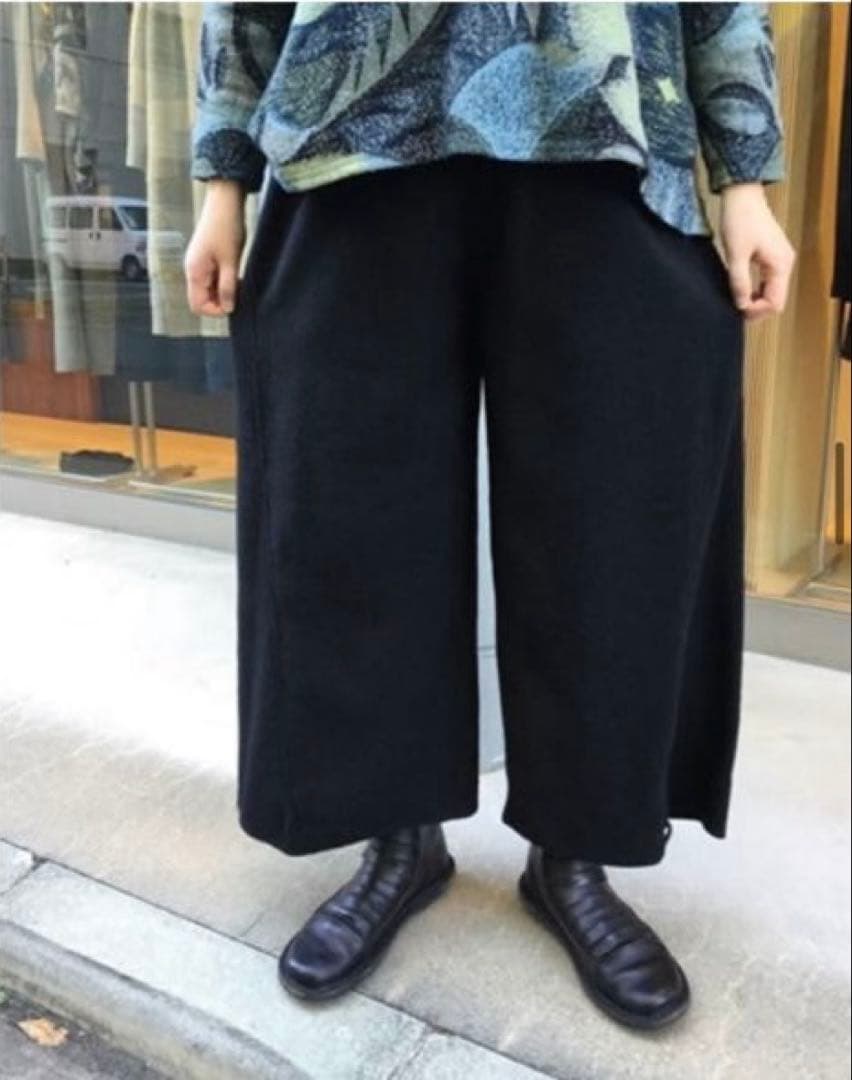 ヨーガンレール　ウールフエルト　ワイド&バルーン　パンツシルエット