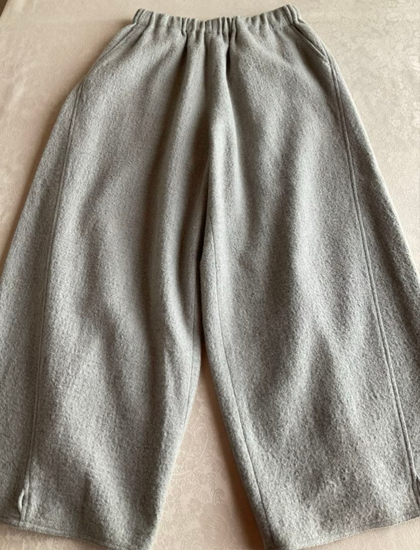 ヨーガンレール　ウールフエルト　ワイド&バルーン　パンツシルエット