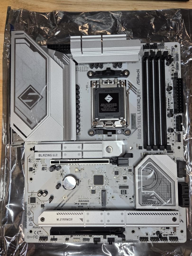 ASRock B850 STEEL LEGEND WiFi　ジャンク品　ピン折れ