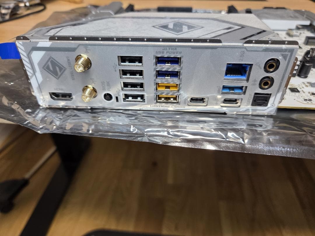 ASRock B850 STEEL LEGEND WiFi　ジャンク品　ピン折れ