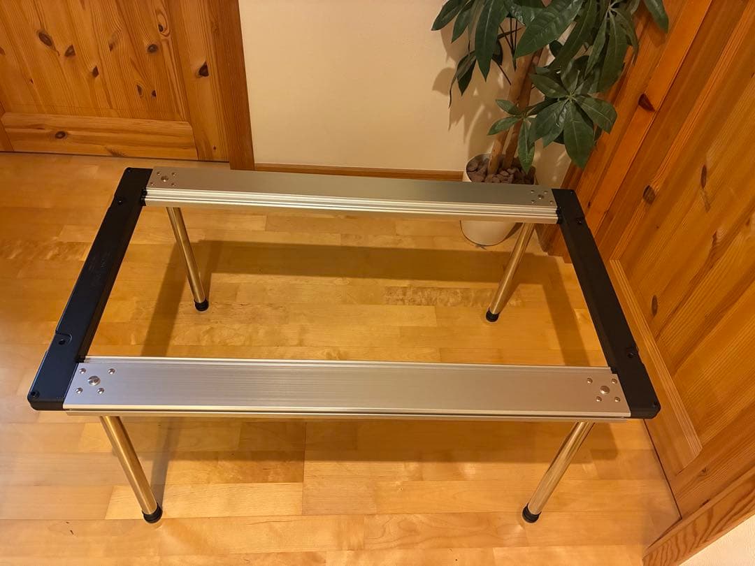 【値下げ中】 peak アイアングリルテーブル　フレーム、脚、収納バック