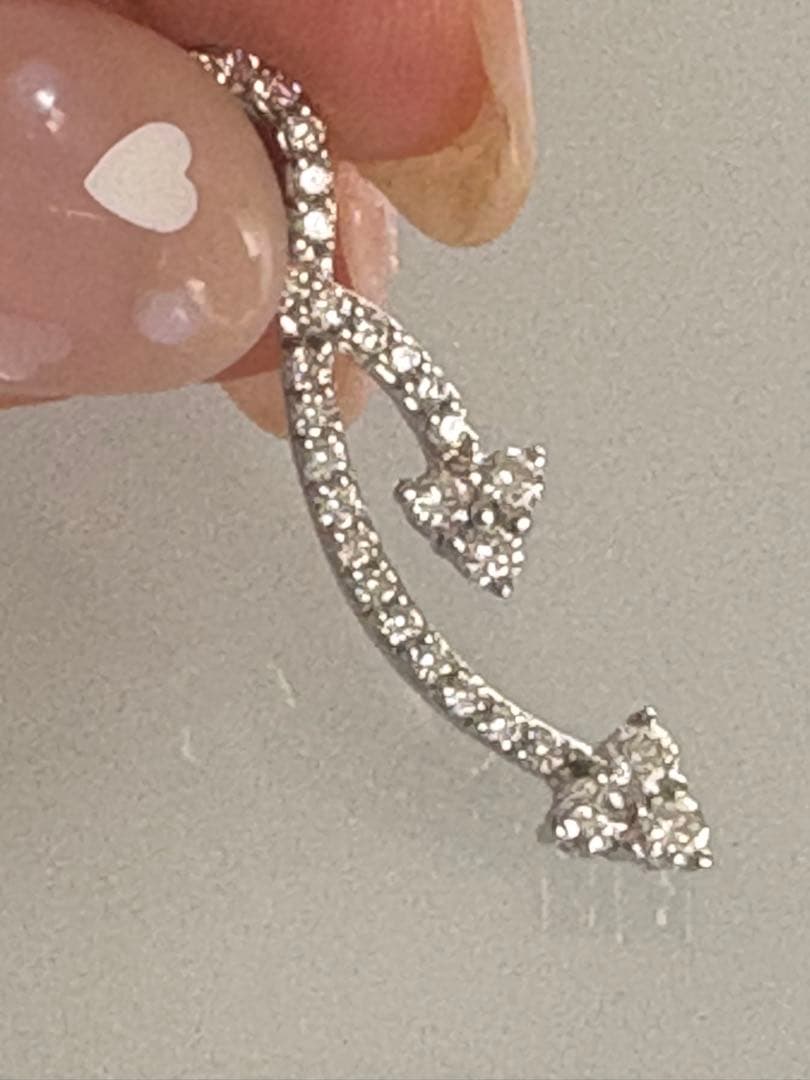 k18✨ギランギランクラリティ良きダイヤ0.52ctペンダントトップ✨