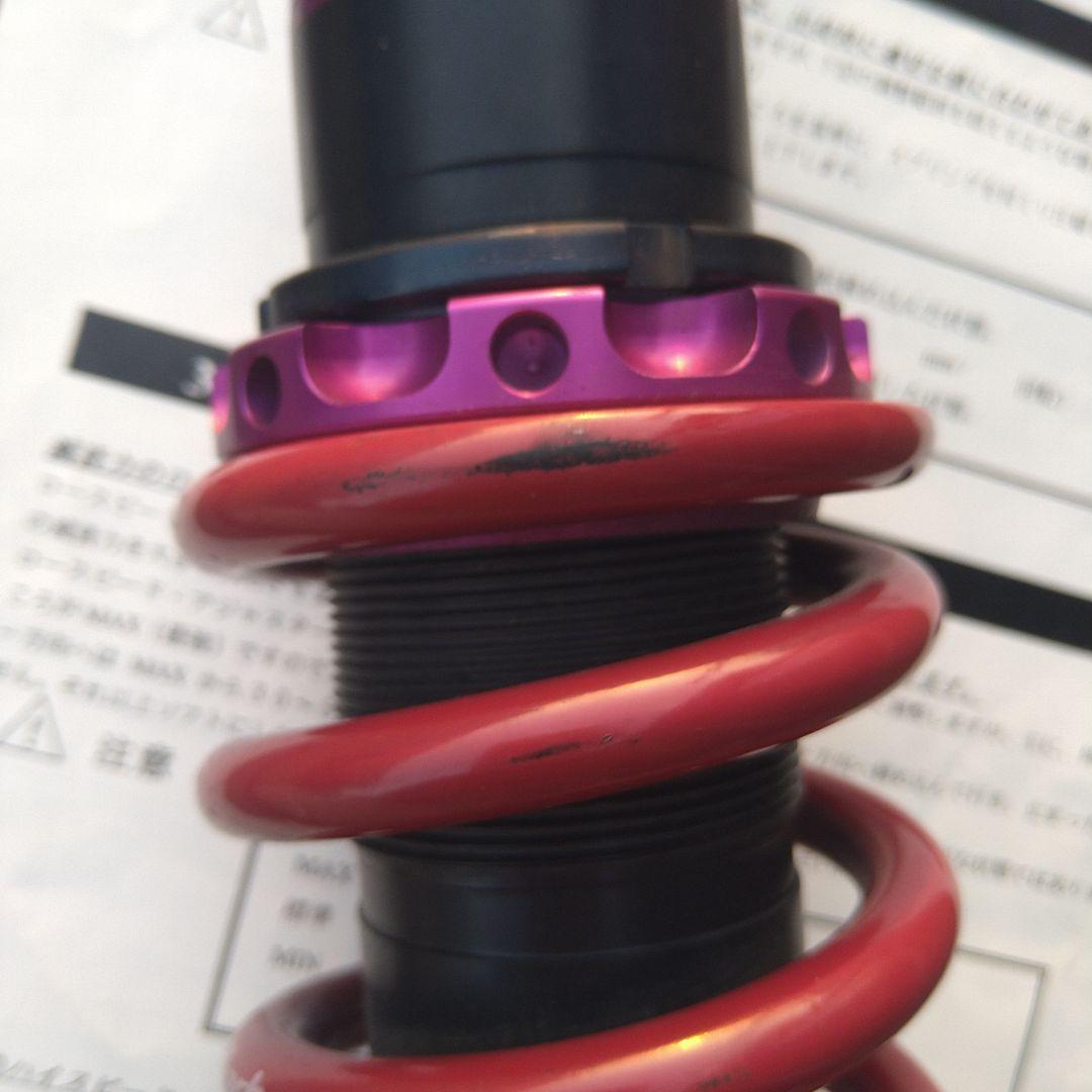 ns50r用　QUANTUM サスペンション 赤スプリング　クワンタム