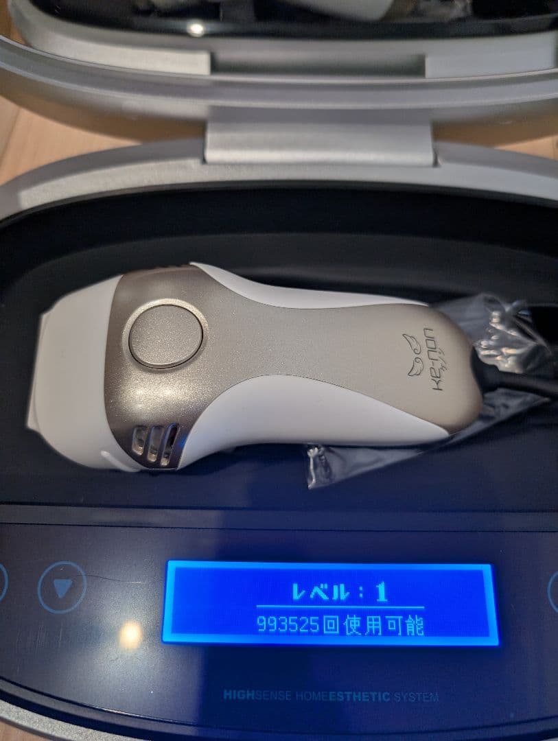 ケノン 脱毛器 Ver.7.1　ke-non 眉毛脱毛器付　スキンカートリッジ付