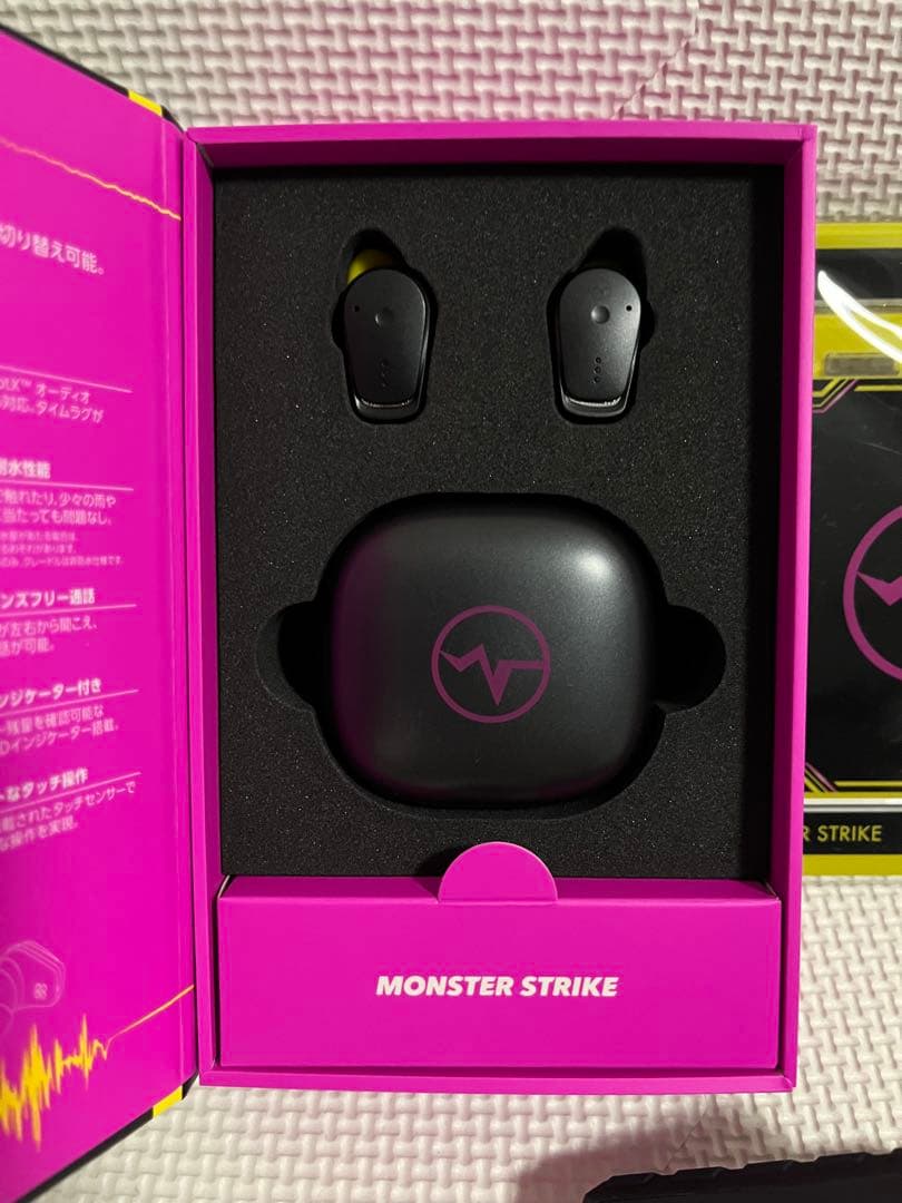 モンスターストライク　ワイヤレスイヤホン　エル　シリアルコード無　モンスト
