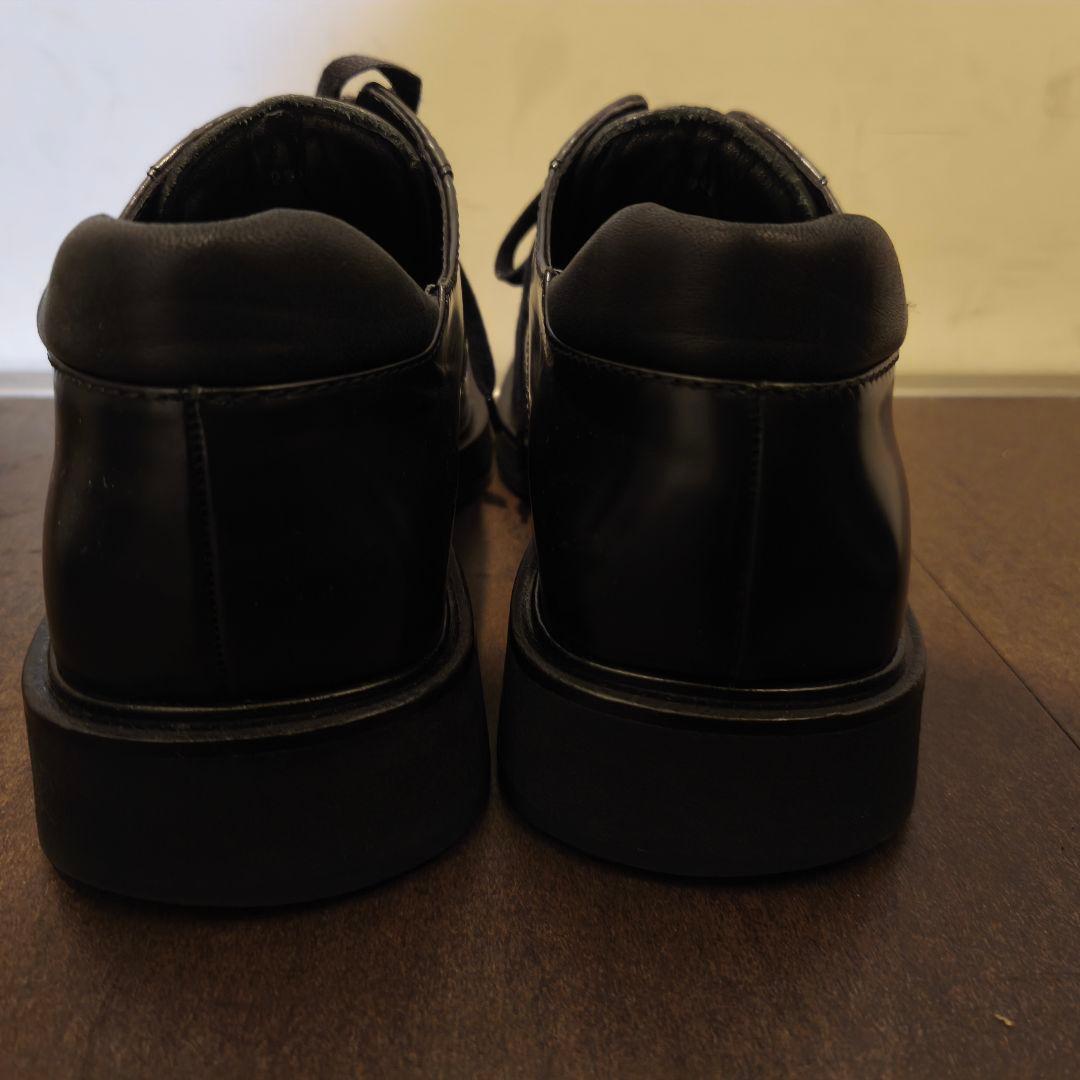 GUCCI スクエアトゥレザーシューズ