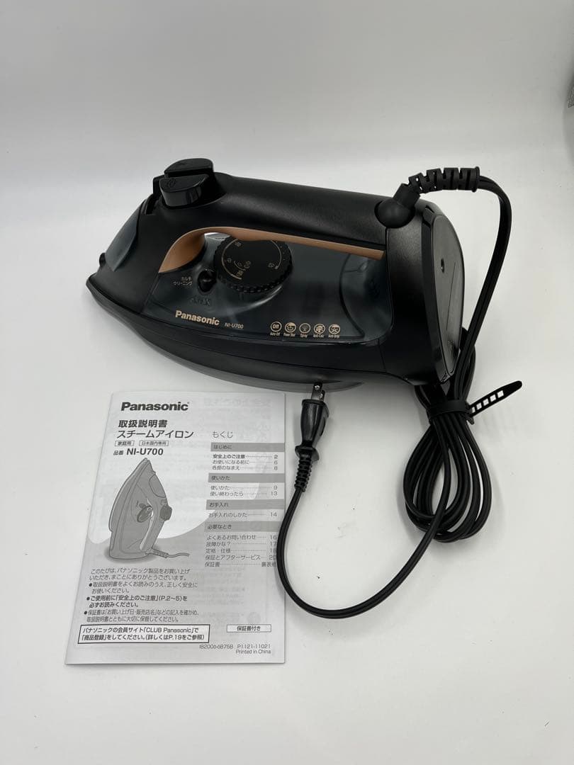 パナソニック コード付きスチームアイロン NI-U700