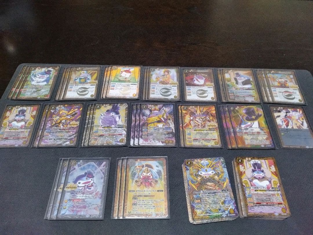 バトスピ ペンタンデッキ40枚+差し替えカード58枚+二重スリーブ付きセット