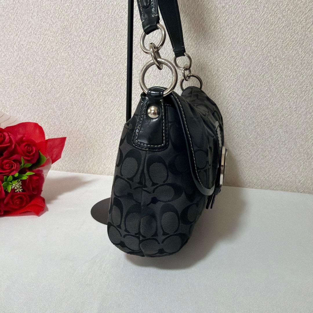 バッグ RARE COACH SOHO signature 17093 hand bag