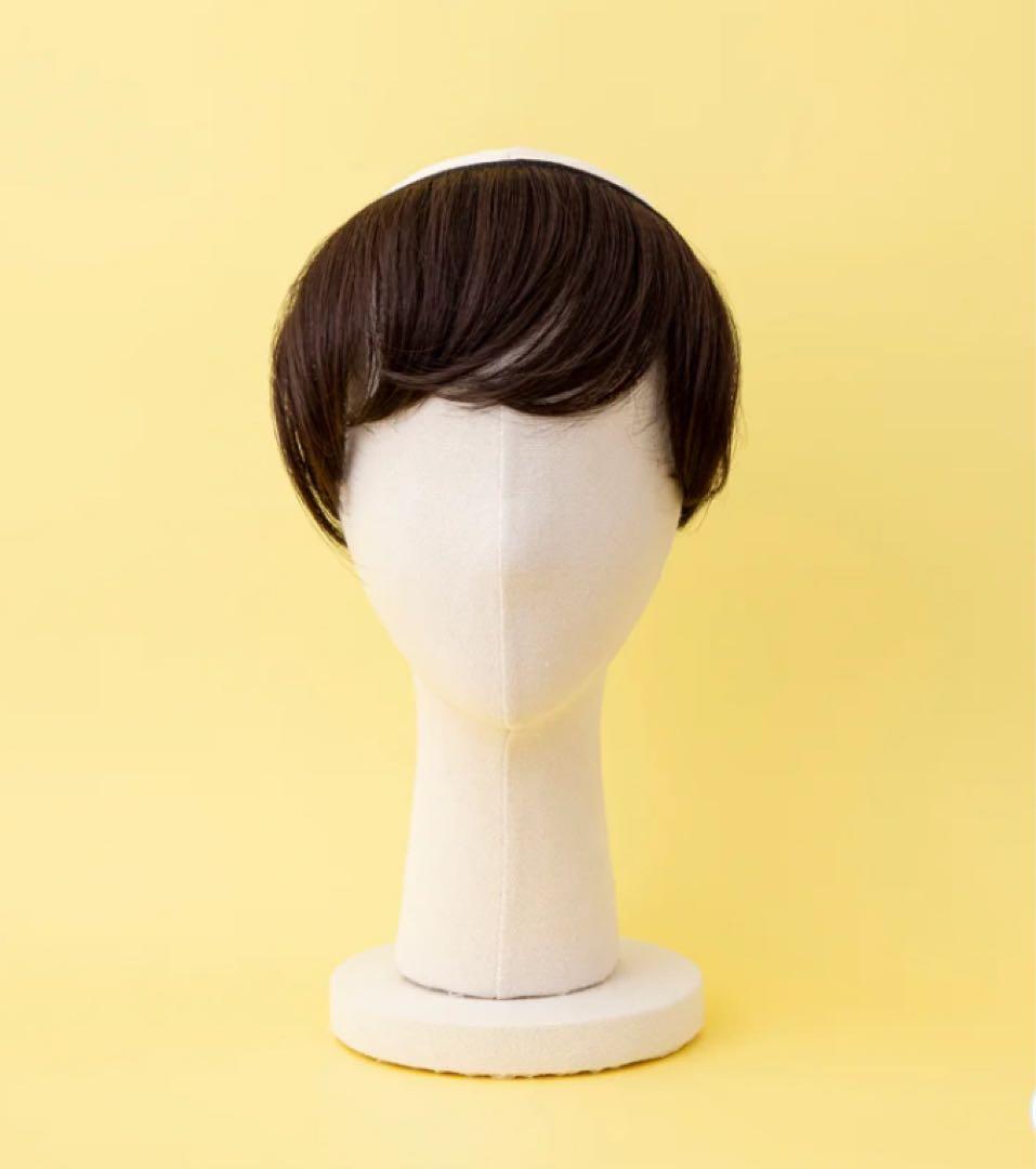 BARENスカーフハット /ボタニカルネイビー/前髪ウィッグ付き