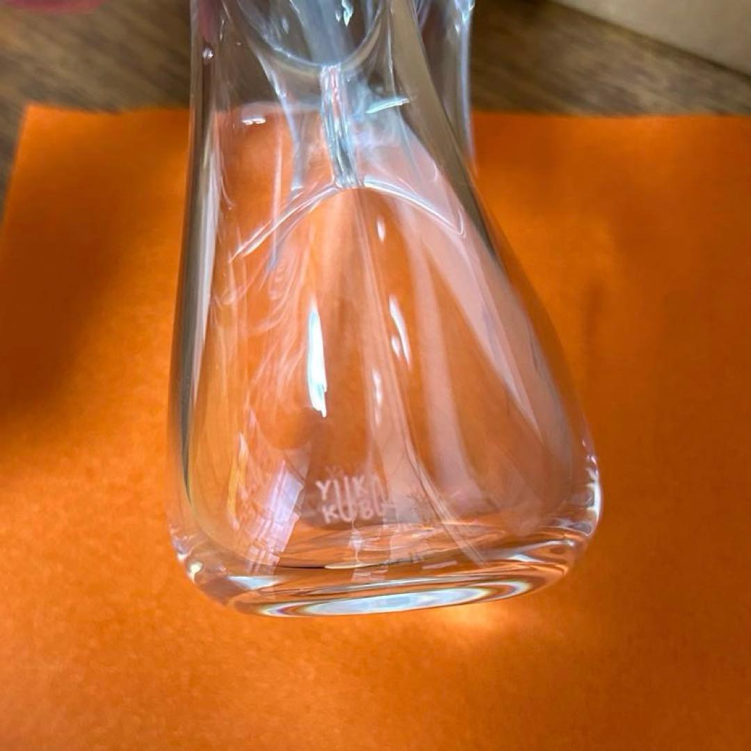 【美品・レア】久保裕子作品　【魚も水も楽しむ花器】(小)