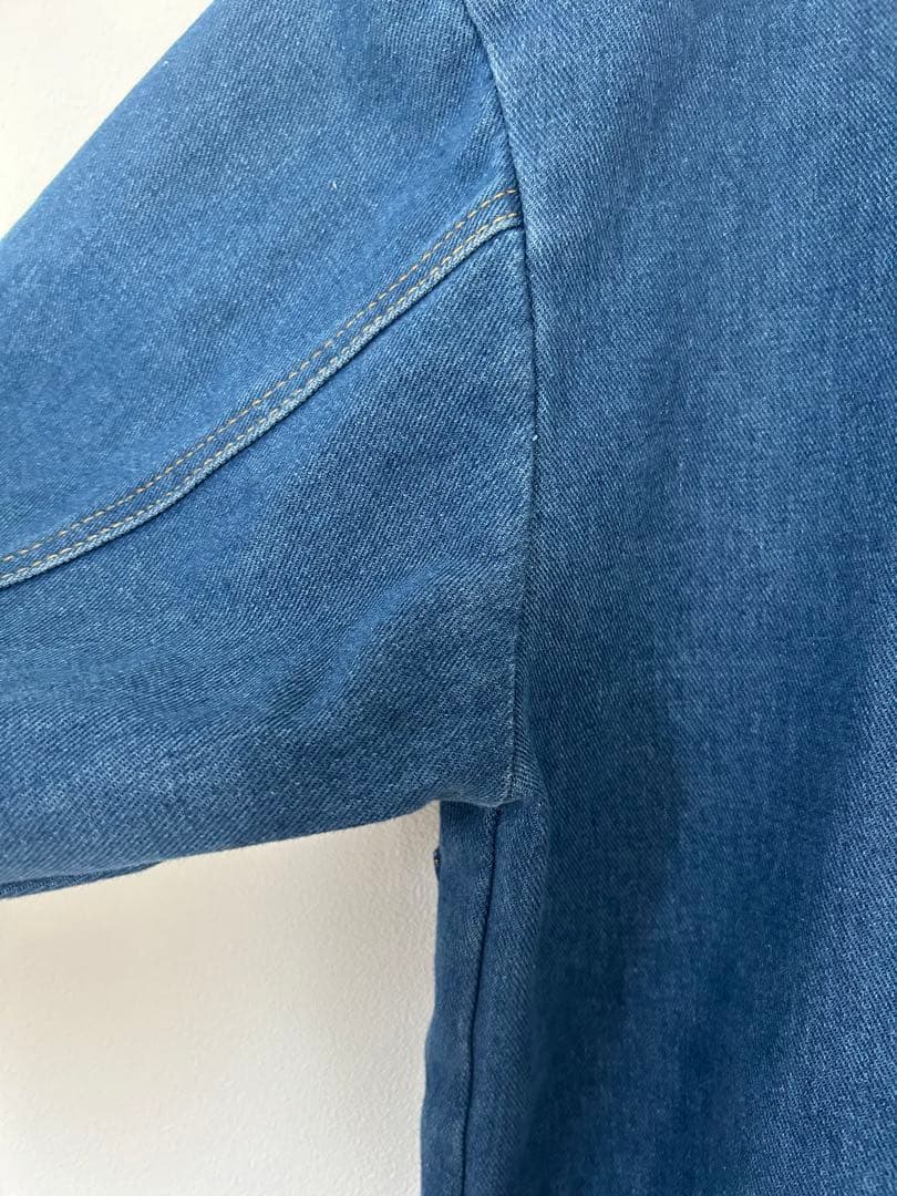 【値下げしました♩】v-collar denim jacket arulle