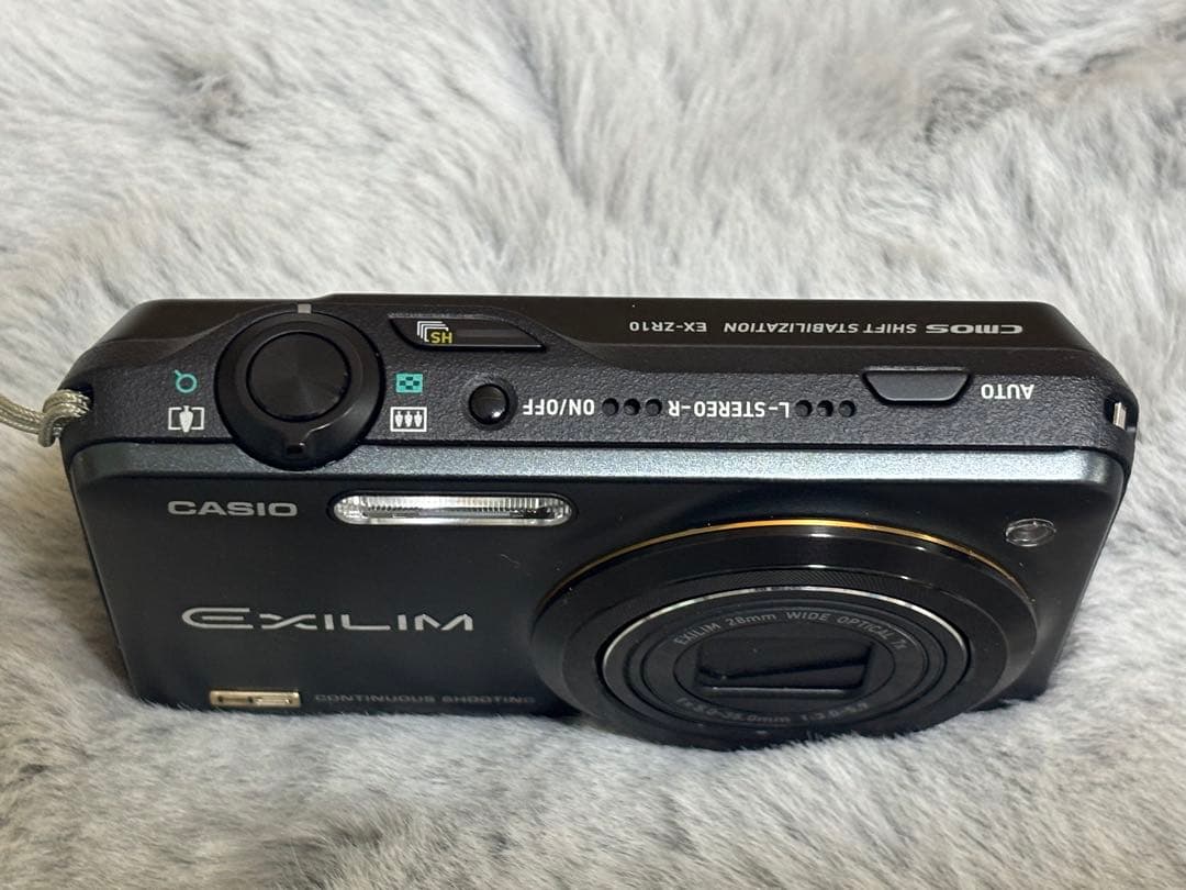 CASIO EXILIM EX-ZR10 ブラック デジカメ