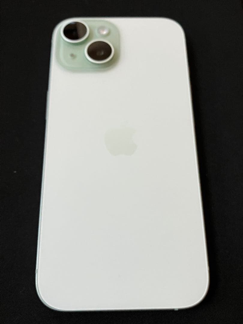 【美品】Apple iPhone 15グリーン 本体