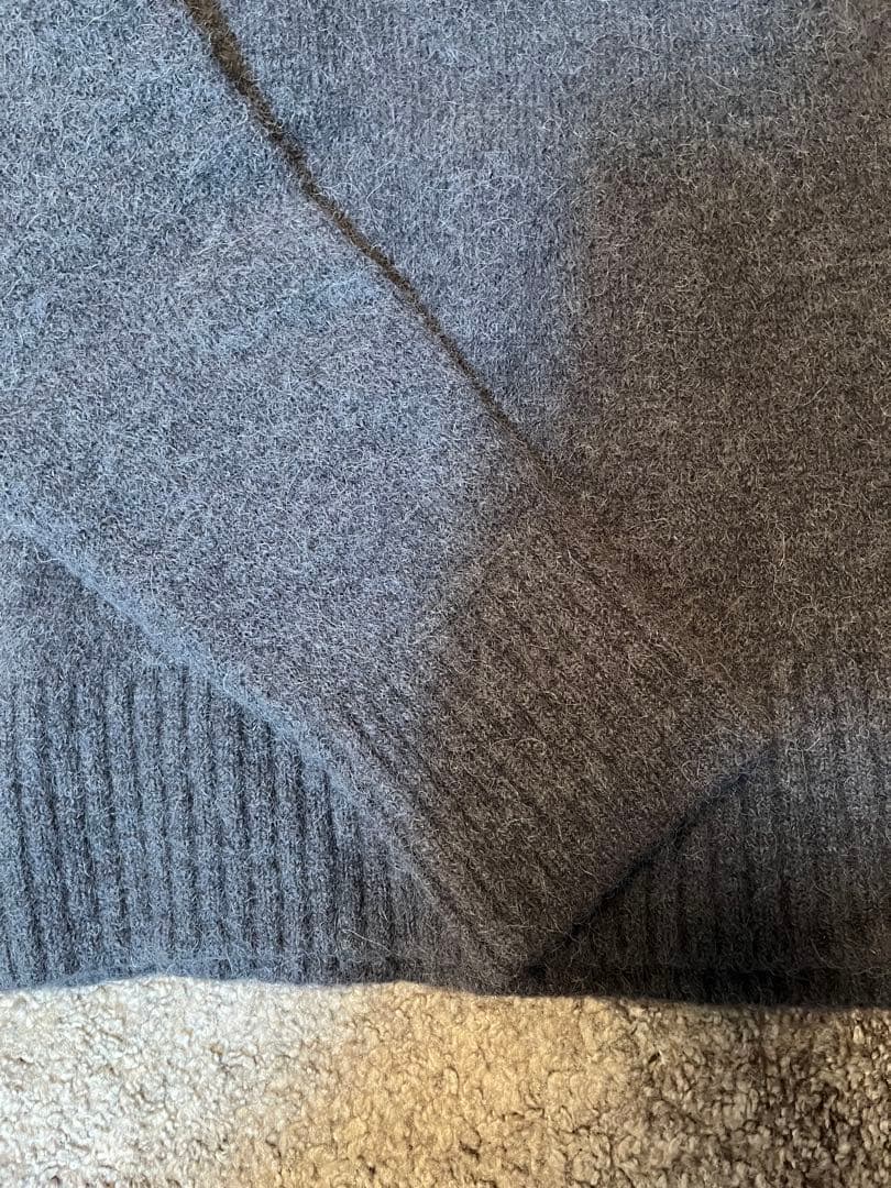 AMI Paris Ami de Coeur ウールポロシャツ