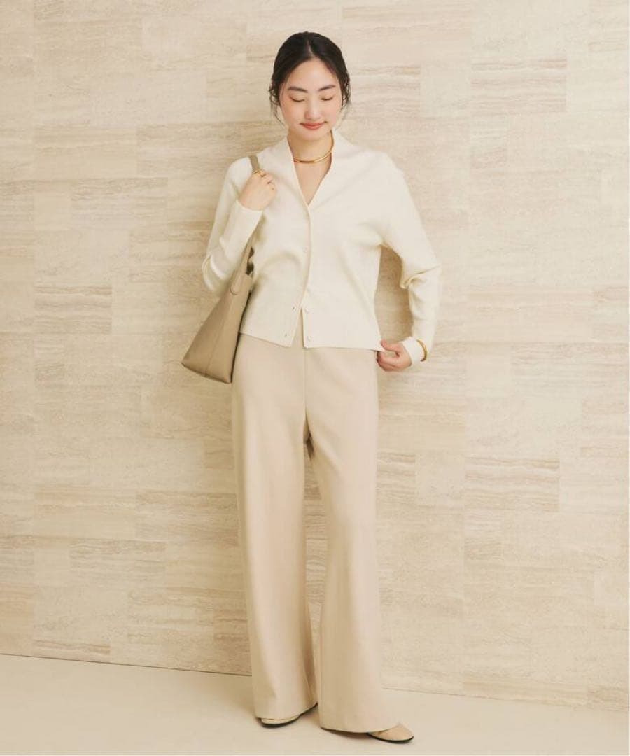 【美品】LE PETIT PULLE 別注TULIP COLLAR カーディガン