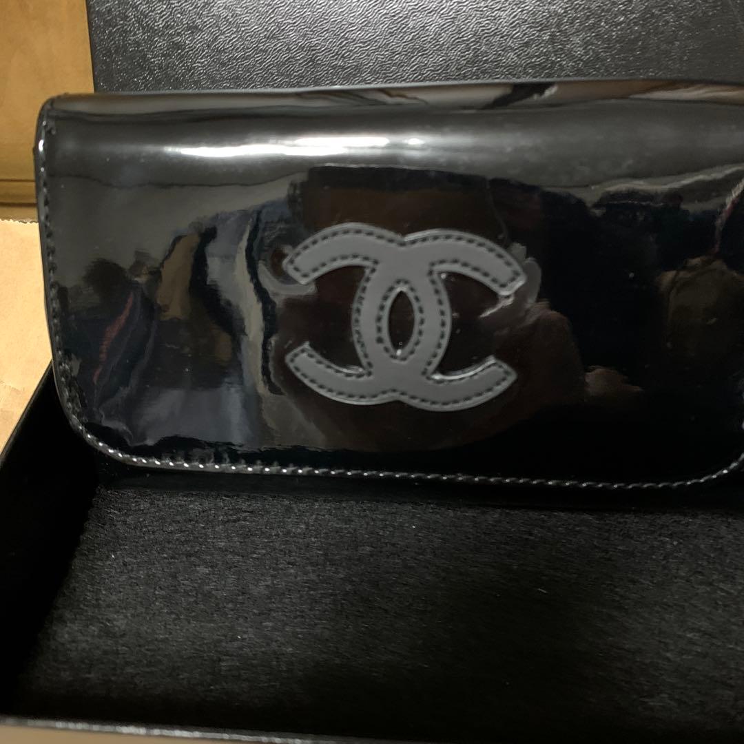 美品！シャネルCHANEL ウエストポーチ ボディバック エナメル仕様