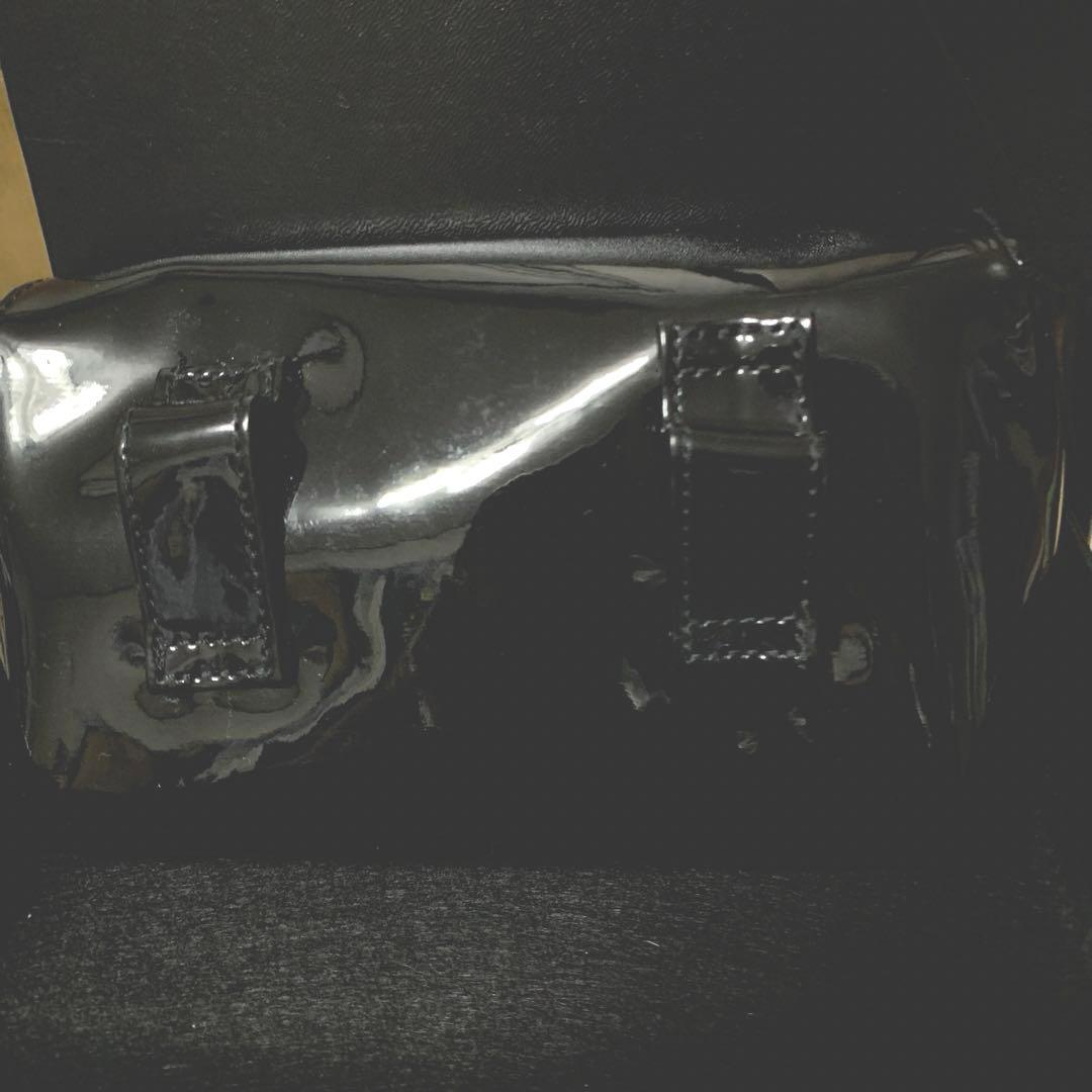 美品！シャネルCHANEL ウエストポーチ ボディバック エナメル仕様